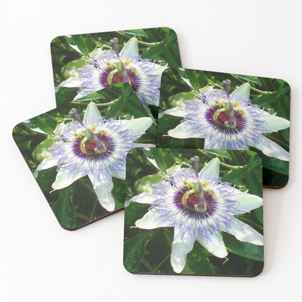 Item preview, Beautiful Passion Flower With Garden Background designed and sold by taiche.
