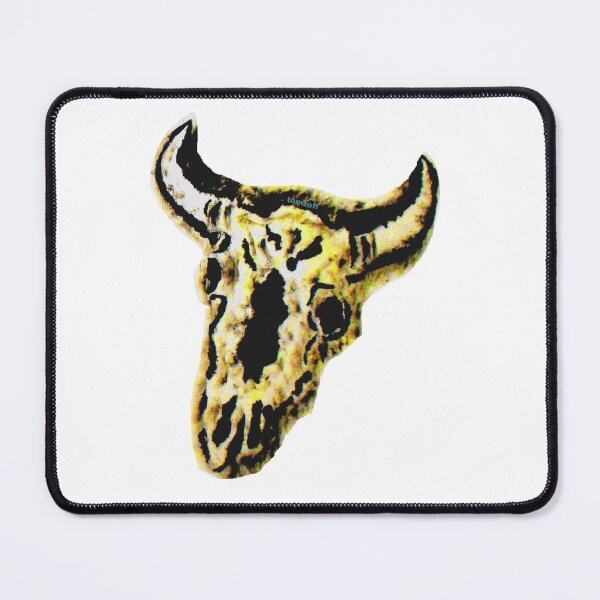 Item preview, A stubborn creature with horns, a bull, an ox? Who knows? designed and sold by ZoffArt-Shop.