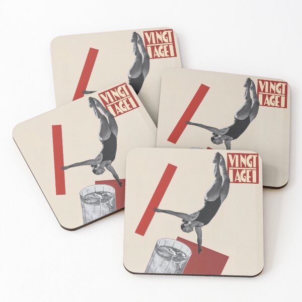 Item preview, woman jumping into pool designed and sold by Javier Arizabalo Garcia.