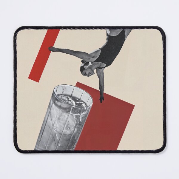 Item preview, woman jumping into pool designed and sold by Javier Arizabalo Garcia.