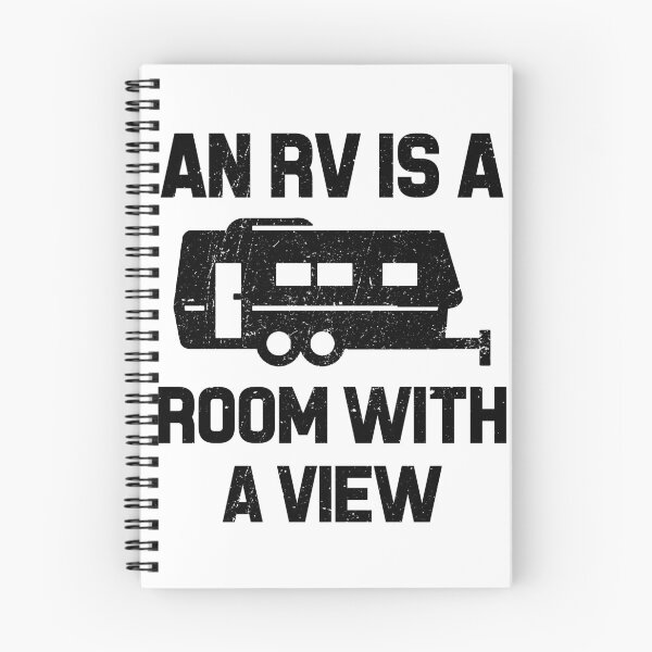 Item preview, AN RV IS A ROOM WITH A VIEW outdoor car travel adventures home nature sightseeing trip friends happy fun cool gifts  designed and sold by Mad Over Store.