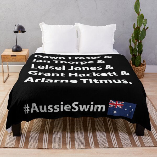 Item preview, Aussie Swim - Australian swimming Legends designed and sold by SoulArtDesign.