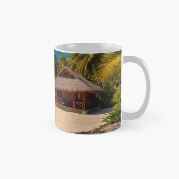 Item preview, Beachside Wooden Bungalow Bliss designed and sold by BlareBlare.
