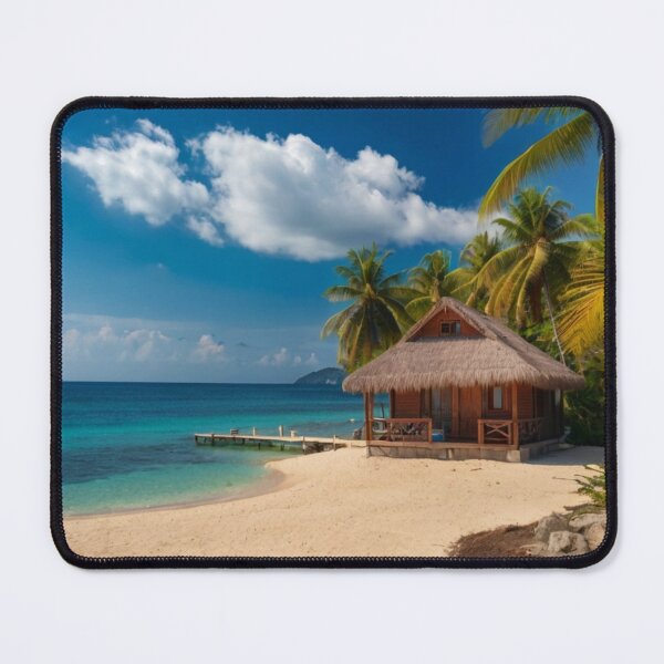 Item preview, Beachside Wooden Bungalow Bliss designed and sold by BlareBlare.
