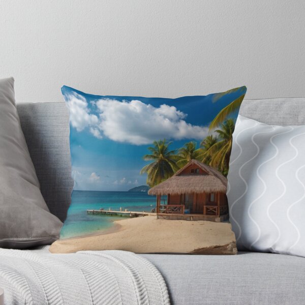 Item preview, Beachside Wooden Bungalow Bliss designed and sold by BlareBlare.