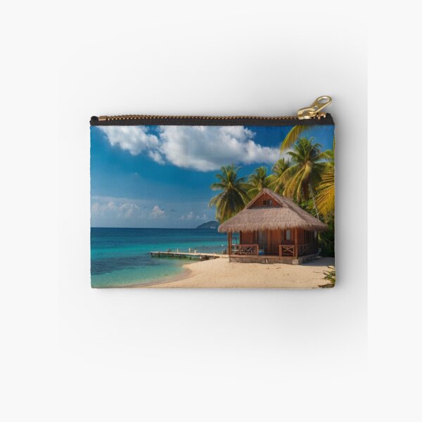 Item preview, Beachside Wooden Bungalow Bliss designed and sold by BlareBlare.