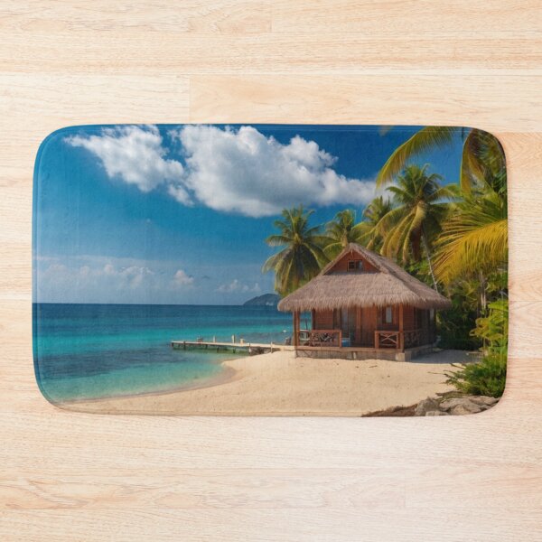 Item preview, Beachside Wooden Bungalow Bliss designed and sold by BlareBlare.