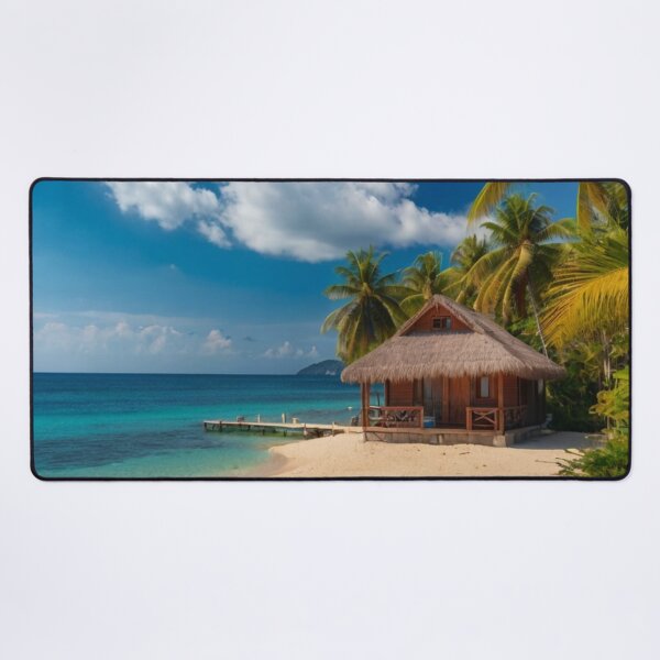 Item preview, Beachside Wooden Bungalow Bliss designed and sold by BlareBlare.