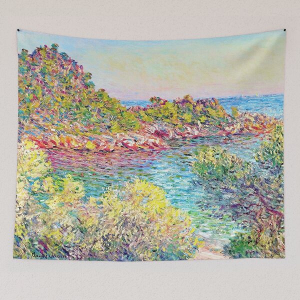 Item preview, Landscape near Montecarlo - Claude Monet designed and sold by dottyshai.