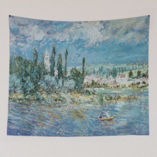 Item preview, Landscape with Thunderstorm, Vetheuil, 1880 - Claude Monet designed and sold by dottyshai.