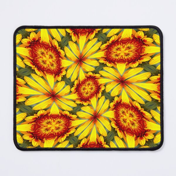 Item preview, Golden Flowers Pattern designed and sold by Patternflower.