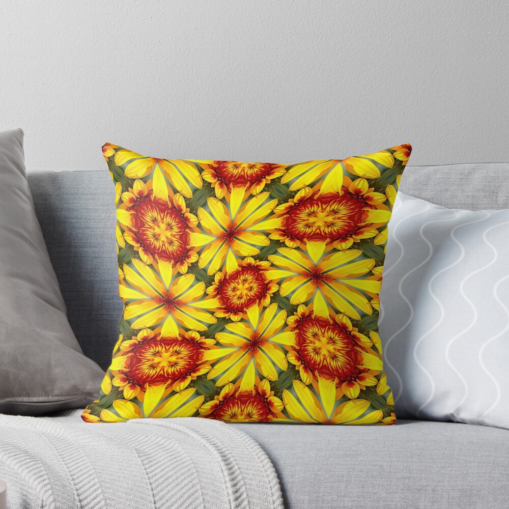 Item preview, Throw Pillow designed and sold by Patternflower.
