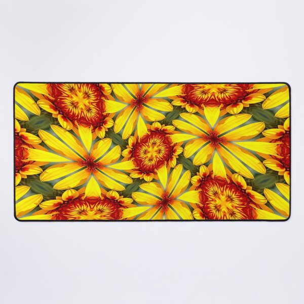 Item preview, Golden Flowers Pattern designed and sold by Patternflower.