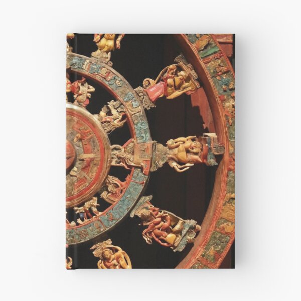 Item preview, wheel of samsara, amulet, drawing, art designed and sold by DonnaBlankaArt.