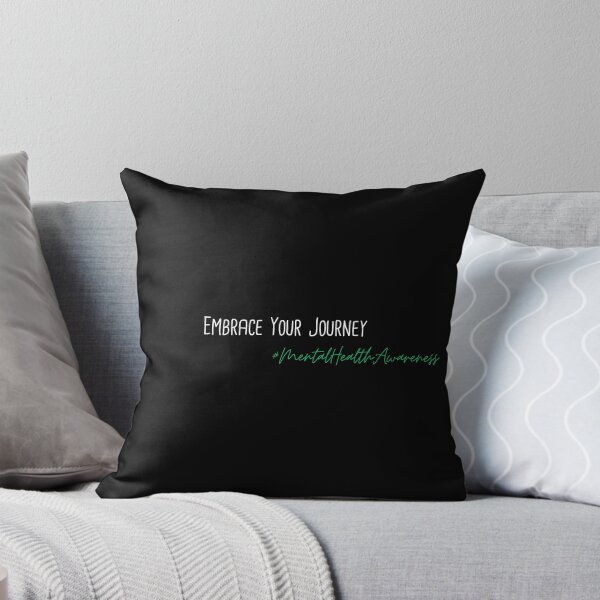 Item preview, Embrace Your Journey Mental Health Awareness Positive Inspirational Phrase designed and sold by FemiBiutti.