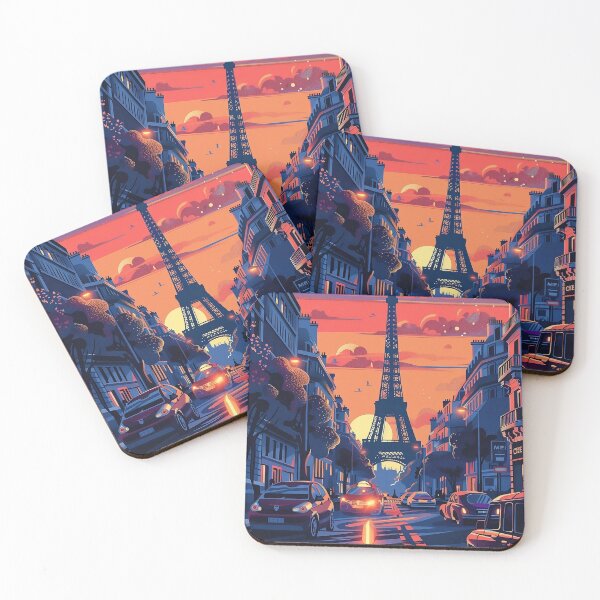 Item preview, Walk at sunset Paris designed and sold by Guesso.