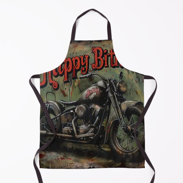 Item preview, Chopper Cruiser Birthday Card, Motorcycle Style, Happy Birthday designed and sold by ARTelierDigital.