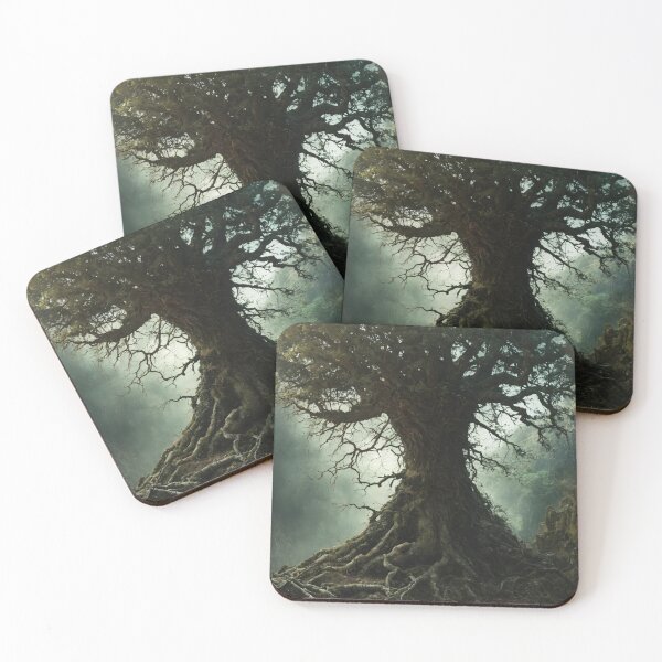 Item preview, the tree of lies, drawing, art designed and sold by DonnaBlankaArt.