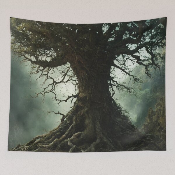 Item preview, the tree of lies, drawing, art designed and sold by DonnaBlankaArt.