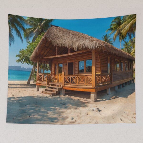Item preview, Ocean Breeze Bungalow designed and sold by BlareBlare.