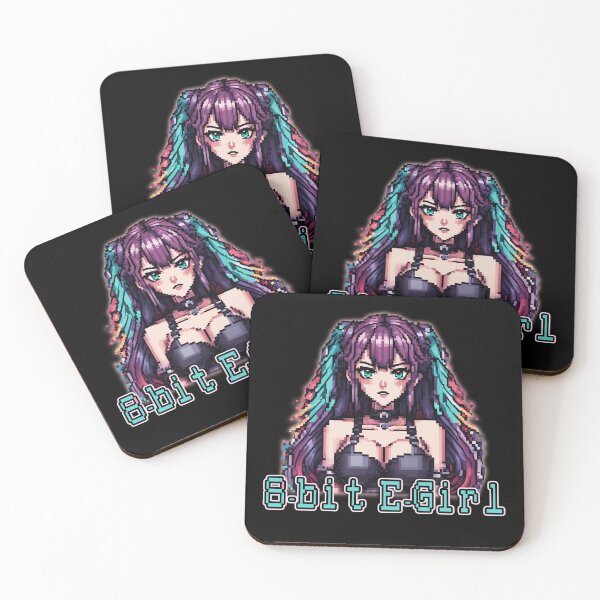 Item preview, 8-bit E-Girl, Streamer, Pixel Art designed and sold by Burn-Ego.
