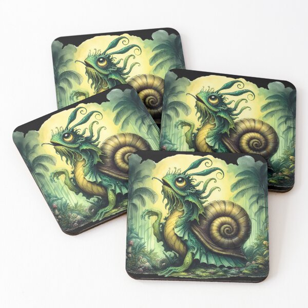 Item preview, Green Hybrid Snail designed and sold by CatherineLievre.