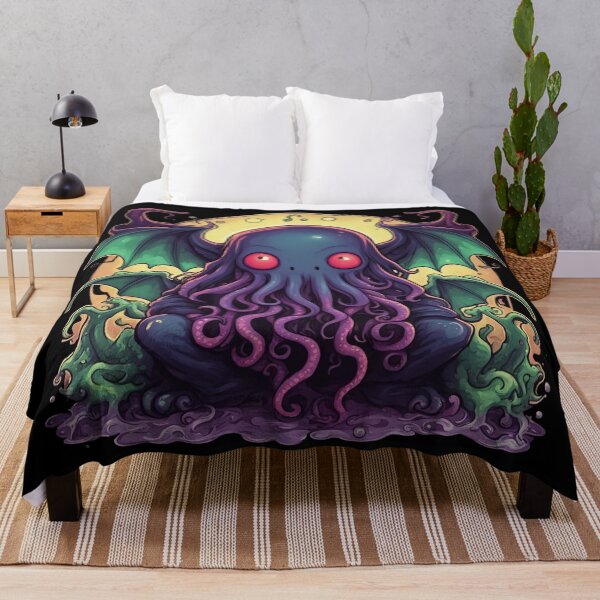 Item preview, Cthulhu Meditation, Lovecraft, Full Moon, Horror designed and sold by Burn-Ego.