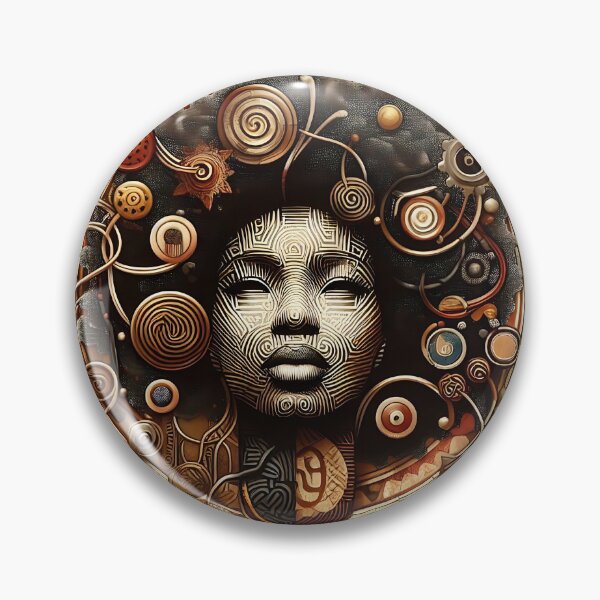 Item preview, Afro-style Tribal Mechanics patterns designed and sold by Indoni.