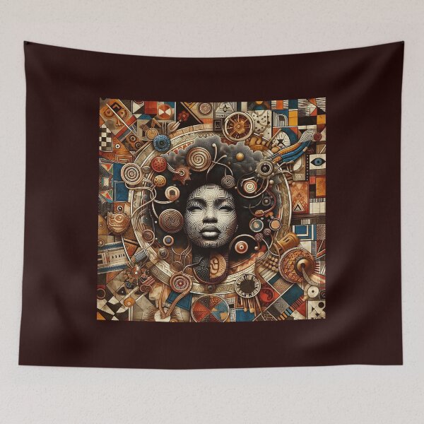 Item preview, Afro-style Tribal Mechanics patterns designed and sold by Indoni.