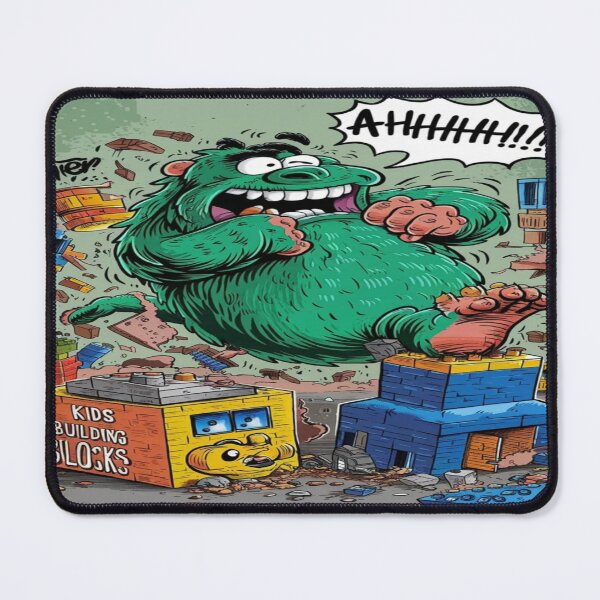 Item preview, Monster Steps On Toy Building Block designed and sold by FanaticB.