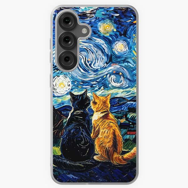 Item preview, Van Gogh's Cats: Starry Night Edition designed and sold by Berfin Naz Tudorache.