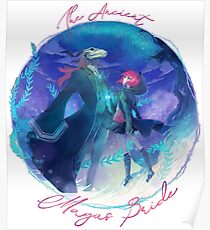 Die alte Magusbraut - Mahoutsukai Nr. Yome Tippfehlerplakat (quadratisch ver.) Poster