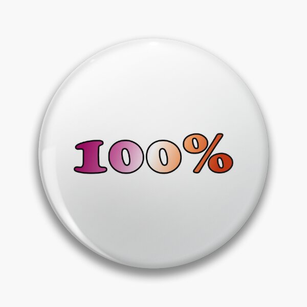 Item preview, 100 percent lesbian designed and sold by Inspirationmotivation.