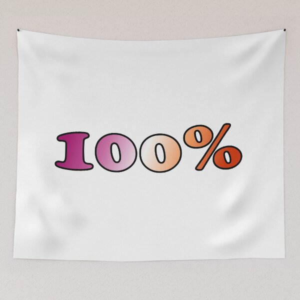 Item preview, 100 percent lesbian designed and sold by Inspirationmotivation.