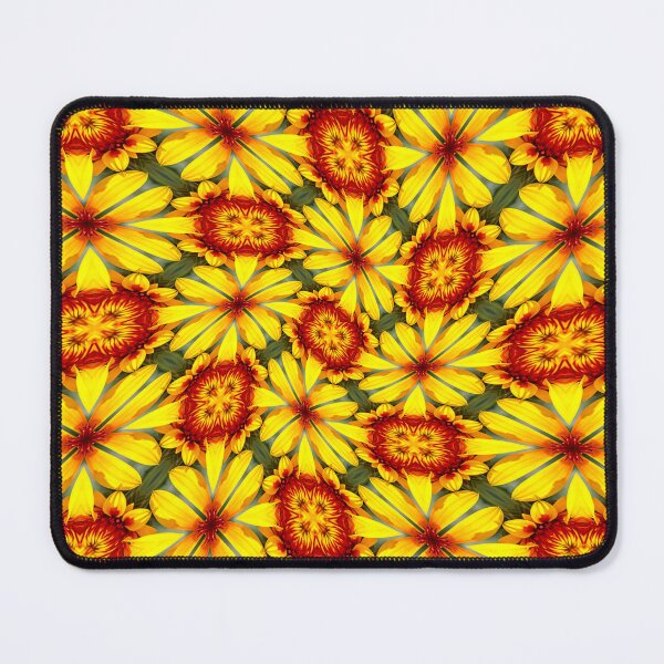 Item preview, Golden Flowers Pattern designed and sold by Patternflower.