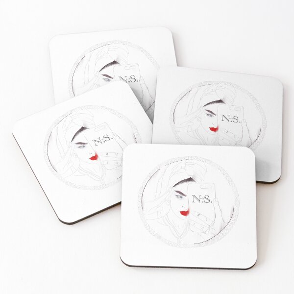 Item preview, Instagram model, pinterest aesthetic, mirror selfie girl, red lips designed and sold by StNinaOfficial.