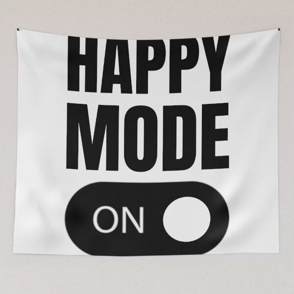 Item preview, Happy Mode ON  designed and sold by GRINspiration.