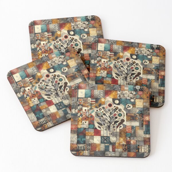 Item preview, Afro-Style Abstract Tree Patterns designed and sold by Indoni.