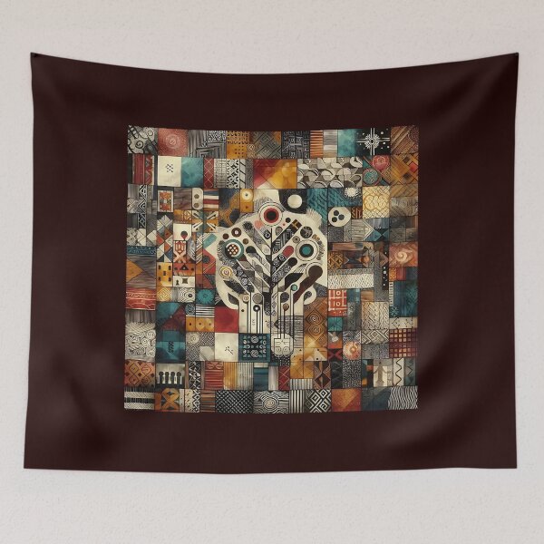 Item preview, Afro-Style Abstract Tree Patterns designed and sold by Indoni.
