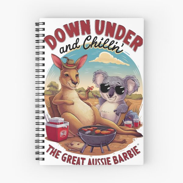 Item preview, Down Under and Chillin': The Great Aussie Barbie Funny | Epic | Quotes designed and sold by Zibis09.