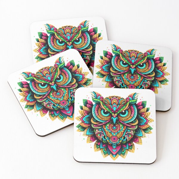 Item preview, "Mandala Mystery: The Enchanted Owl" designed and sold by JohanSD.