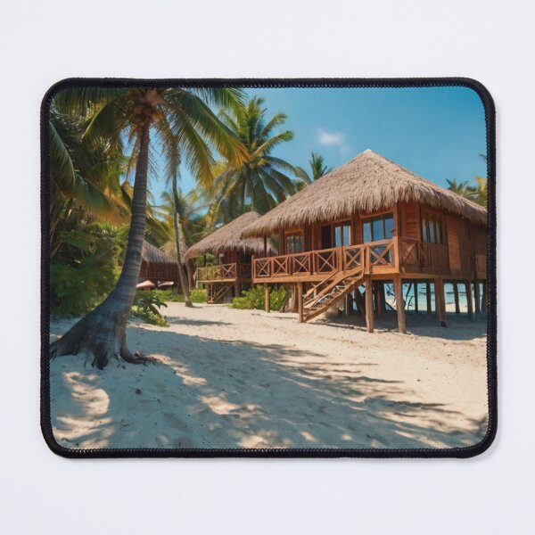 Item preview, Tropical Beach Bungalow Bliss designed and sold by BlareBlare.