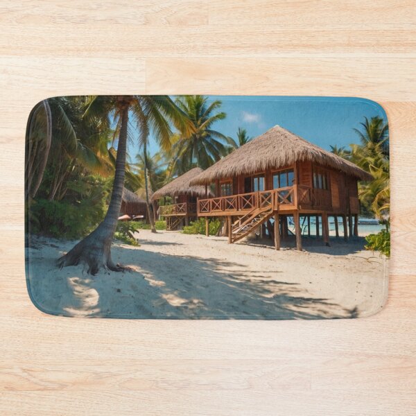 Item preview, Tropical Beach Bungalow Bliss designed and sold by BlareBlare.