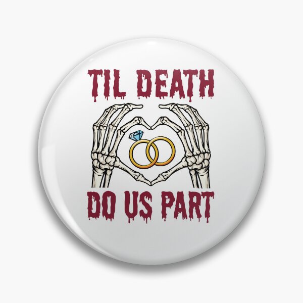Item preview, Til Death Do Us Part Halloween Engagement designed and sold by jaygo.