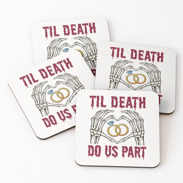Item preview, Til Death Do Us Part Halloween Engagement designed and sold by jaygo.
