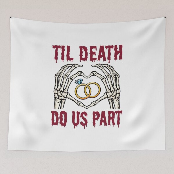 Item preview, Til Death Do Us Part Halloween Engagement designed and sold by jaygo.