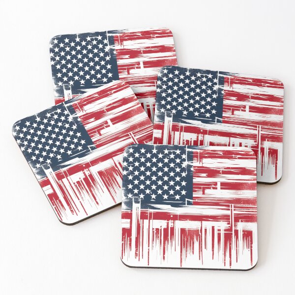 Artikelvorschau, Vintage amerikanische USA-Flagge entworfen und verkauft von Topmaxdesign.