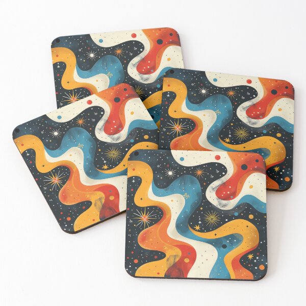 Item preview, Retro 70s Pattern – Vibrant Abstract Design designed and sold by ML-Media.