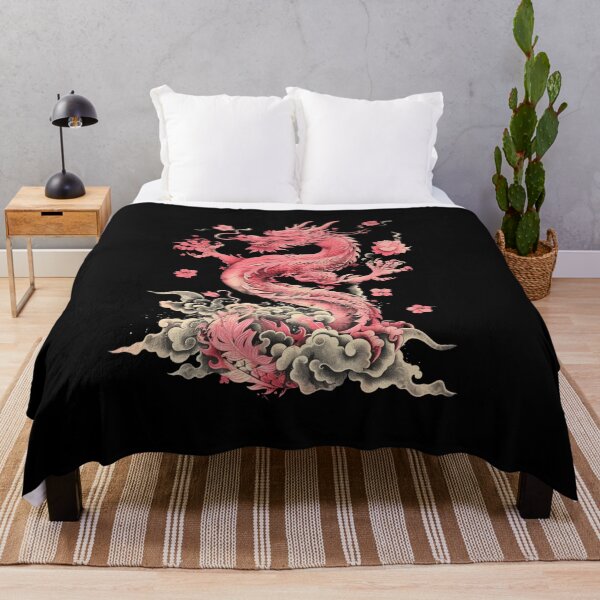 Artikelvorschau, Rosa Drachensilhouette entworfen und verkauft von S-ZYBI.