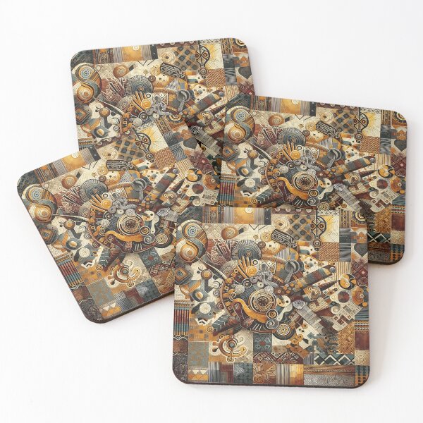 Item preview, Afro-Style Tribal Fusion Artistic Motifs designed and sold by Indoni.